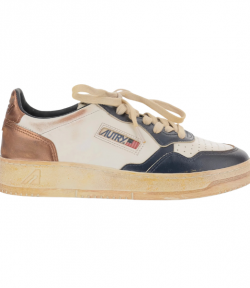 White/Brown/Space Leather Super Vintage Medalist Low Man