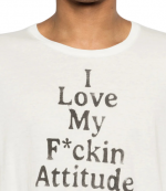 Off-White Fkn Attitude Relaxed T-Shirt