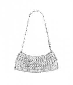 Silver Sac A Main Handbag