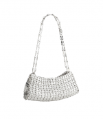 Silver Sac A Main Handbag