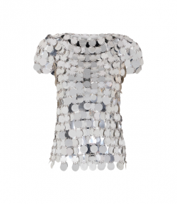 Silver Top Short Sleeves