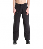 Washed Black Worker Pants