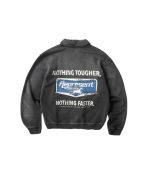 Stained Black Nothing Faster Quarter Zip Sweatshirt