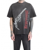 Stained Black Loaded With Love T-Shirt