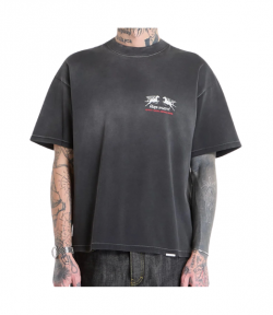 Stained Black 24 Hour Service T-Shirt