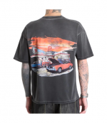 Stained Black 24 Hour Service T-Shirt