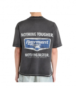 Stained Black Nothing Faster T-Shirt