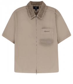 Vintage Khaki Ramona Zipped Shirt