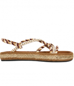 Multicolor Beige Kitza Sandals