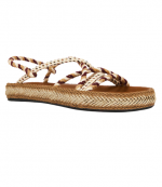 Multicolor Beige Kitza Sandals
