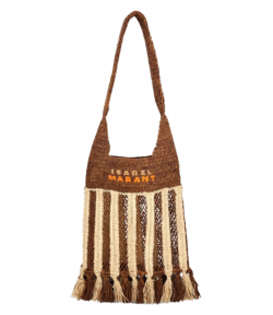 Natural/Brown Praia Small Shoulder Bag