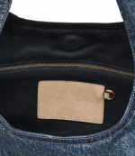 Dark Wash Denim The Pocket Sack Bag