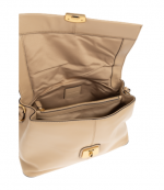 Camel Leather The Cristina Messenger Bag