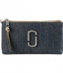 Dark Wash Indigo The Pochette Bag