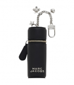 Black Leather The Lipstick Everyday Logo Case Charm