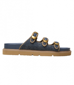 Dark Wash Indigo The Kiki Slide
