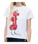 White/Multi Look 33 Marc's Runway Baby Tee