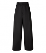 Black Cholo Chino Pants