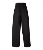 Black Cholo Chino Pants