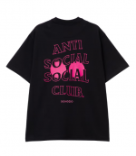 Black/Pink Anti Social Social Club x Songzio T-Shirt