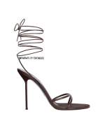 Ebano/Grey Diamond Lidia Lace Up Sandal
