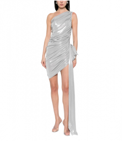 Silver Pickleball Diana Dress w/ Bow