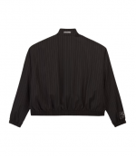 Black WC Pinstripe Jacket
