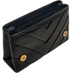 Black Leather Mini Kensington Kurt Bag