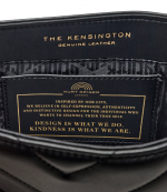 Black Leather Mini Kensington Kurt Bag