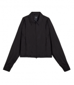 Black Women 3S Nylon Track Jacket