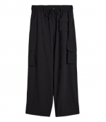 Black Ut Straight Pants