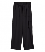 Black Ut Straight Pants