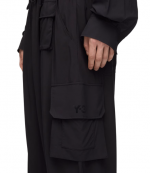 Black Ut Straight Pants