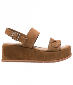 Brown Suede Leather Sandals