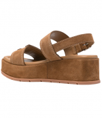 Brown Suede Leather Sandals