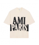 White Cream Oversized Short Sleeve Boxy T-Shirt