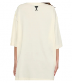 White Cream Oversized Short Sleeve Boxy T-Shirt