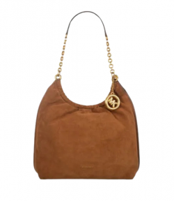 Indie Loden Leather Large Cinch Shoulder Bag