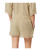 Sahara Beige Balyme Shorts