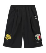 Black Twill WC Long Shorts