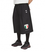Black Twill WC Long Shorts