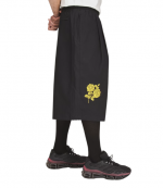 Black Twill WC Long Shorts