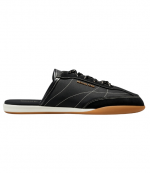 Black Suede Leather Nolan Mule