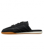 Black Suede Leather Nolan Mule