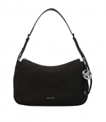 Black Nolita Leather Medium Tz Conv Shoulder Bag