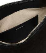 Black Nolita Leather Medium Tz Conv Shoulder Bag