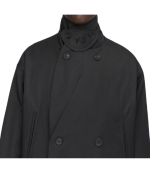Black Cbn Nylon Coat