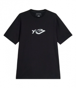 Black Logo Ls Tee