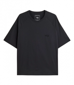 Black Boxy Ss Tee