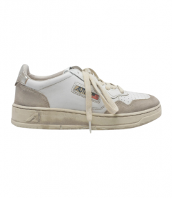 White/Gold Super Vintage Medalist Low Woman